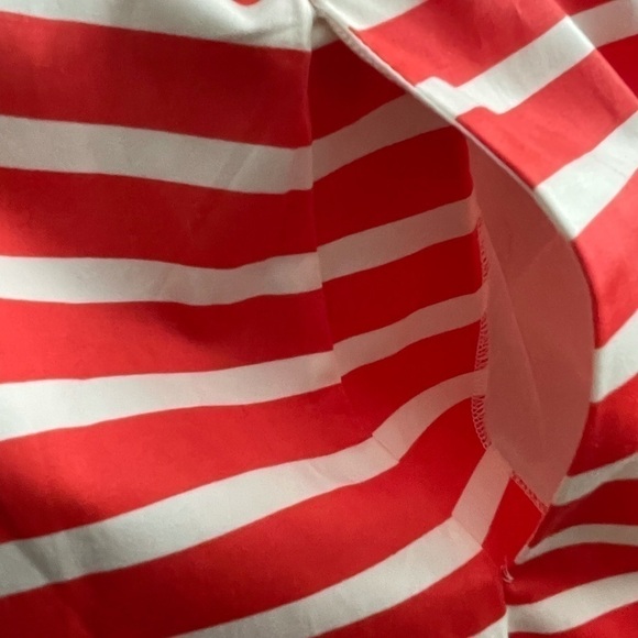 GAP Vintage 2013 Red Stripe Strapless Dress M - Picture 7 of 10